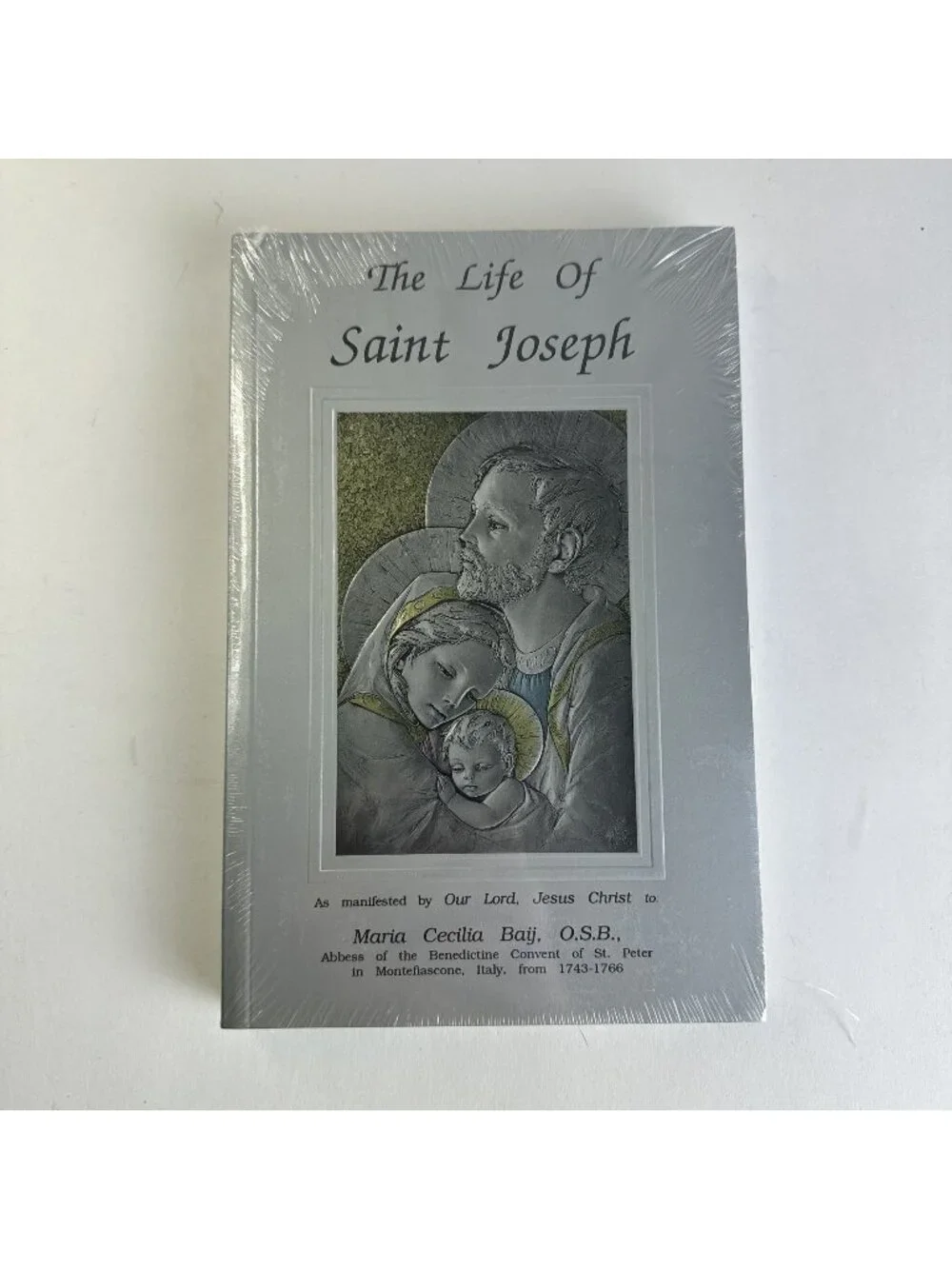 The Life Of Saint Joseph By Maria Cecilia Baij O.S.B. Paperback New Sealed